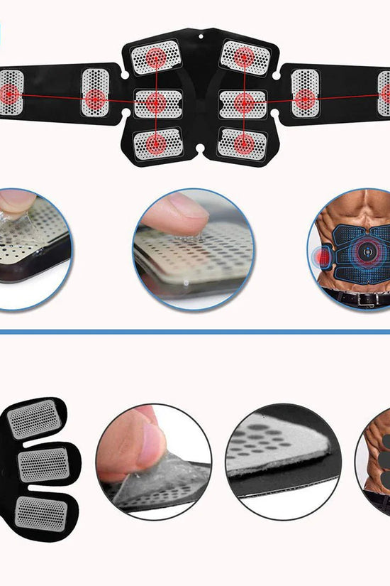 Abdominal Muscle Training with EMS Fitness Equipment