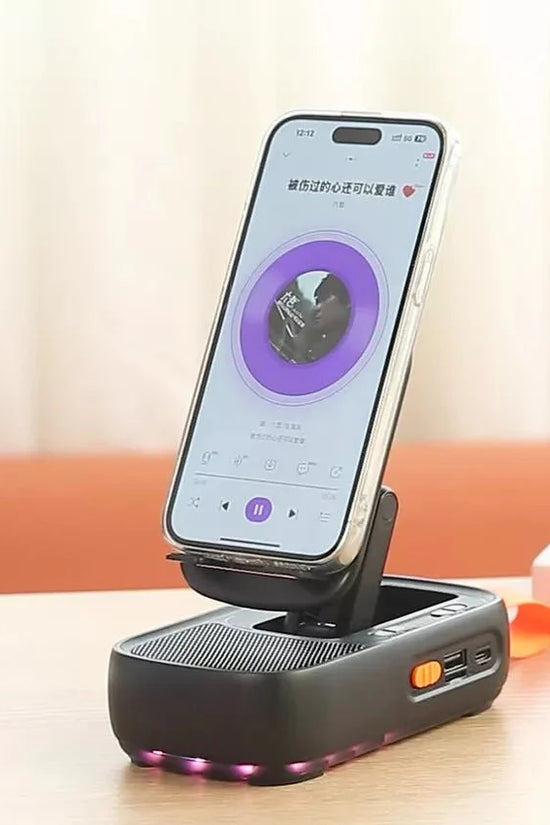 Mobile Holder With Speaker (F15)