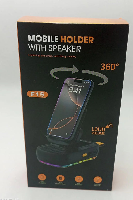 Mobile Holder With Speaker (F15)